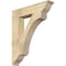 Ekena Millwork Legacy Traditional Rough Sawn Bracket, Douglas Fir, 6"W x 32"D x 38"H BKT06X32X38LEC01RDF - alternate 1